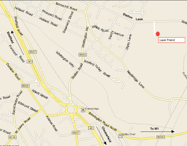 Map of location